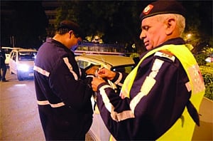 Only 4,500 personnel man Delhi roads