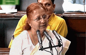 Soft-spoken Speaker Sumitra 'tai' is a battle hardened MP