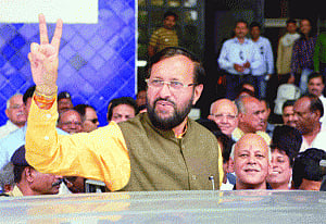 Javadekar 'ideologically' for scrapping I&B Ministry