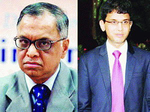 Infosys names Sikka CEO, Murthy and son to step down this week
