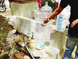 News of dirty tap water filters through N Campus