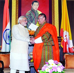 'A strong India will benefit Bhutan too'