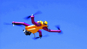 World's first auto-follow action sports drone developed