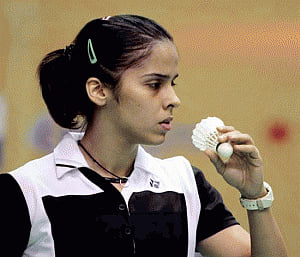 Saina wins, Sindhu ousted from Indonesia Open