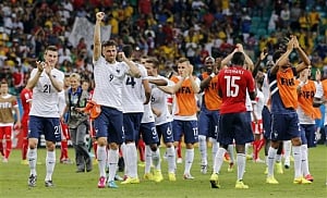 Costa Rica stun Italy to oust England; crushing win for France