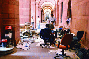 MEA officials weed out old files, papers, junk