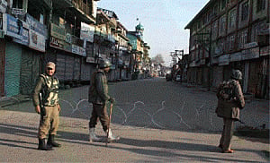 Curfew in Sopore after youth killed in firing