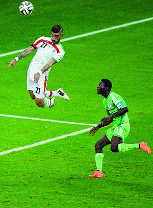 For Iran, it's chance pe dance