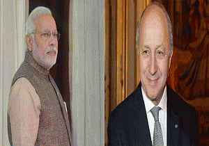 French foreign minister arriving on two-day visit, to meet Modi