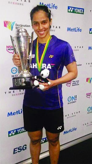 Saina clinches Australian Open, her first Super Series title in two years
