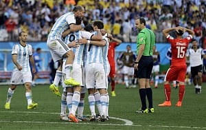Belgium beat USA 2-1 to set up a QF date with Argentina