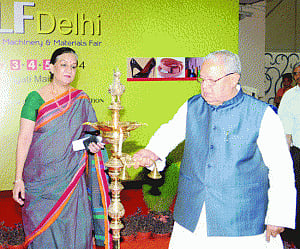 Kalraj Mishra inaugurates Delhi International leather Fair 2014