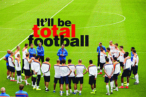 It'll be total football