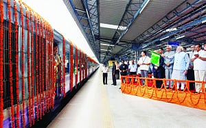 Rail link brings Mata closer to her children