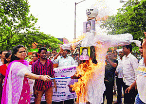 Tapas 'hospitalised' even as BJP demands his expulsion from lS