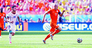 Duel of dribblers