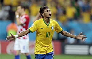Neymar wants Messi to beat Germans in World Cup final
