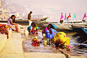 Ganga maili! 15l toilet-less homes on its banks