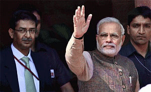 Modi heads for BRICS summit in Brazil