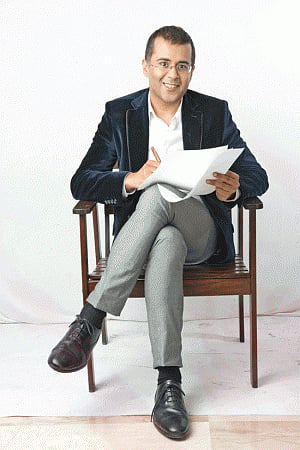 There's definitely shortage of good writers, scripts: Chetan Bhagat