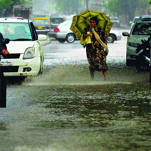 It rains relief, but pours misery