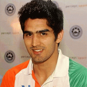 Vijender leads Indian boxing contingent at CWG