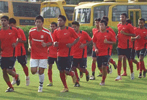 U-23 Indian football team leaves for Czech Republic