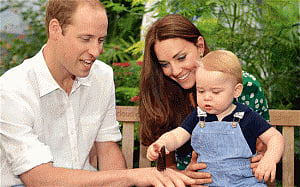 Prince George celebrates first birthday