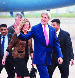 Snooping issue to loom over Sushma-Kerry talks?