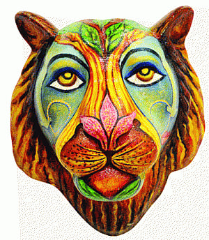 Beast on the mask