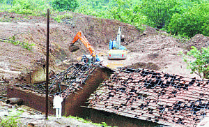 A cry that saved family trapped  in Pune debris