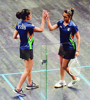 Historic gold in squash