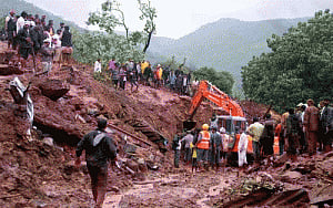 Toll in landslide disaster reaches 87, 160 more feared trapped