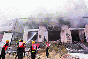 Seven killed in Israeli  airstrikes in Gaza