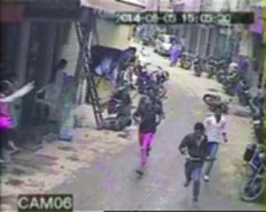 Murder caught on camera