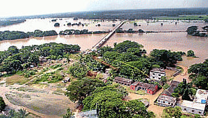 Vast stretch of Mahanadi delta zone flooded, toll 34