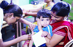 45 cr kids to get Rubella shot in nationwide drive