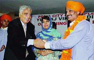 Karan Singh's son joins PDP