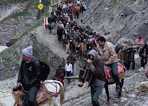Amarnath Yatra ends, over 3.70 lakh pilgrims this year