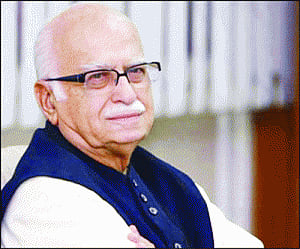 Advani gives 'max credit' to Opp for BJP's win
