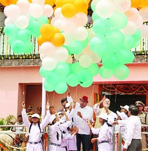 Freedom on a string: Spirits, kites fly high