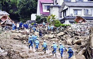 36 dead, 7 missing in Hiroshima landslides
