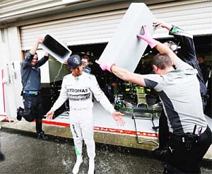 Eyes on Mercedes twins as Hamilton beats Rosberg in practice