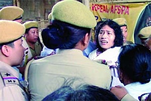 Irom Sharmila put behind bars again