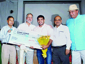 Sushil Kumar is  brand ambassador  for Delhi sports
