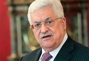 Palestinian president seeks early resumption of peace talks