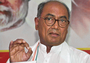 BJP came to power by making false promises: Digvijay