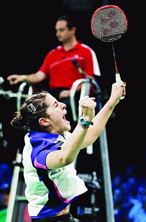Badminton's  new wonder girl