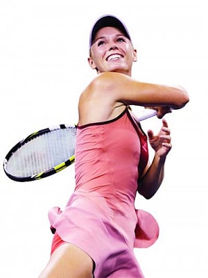 Perfect returns help Wozniacki return to semis