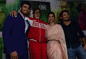 Well done: Big B tells 'Finding Fanny' team